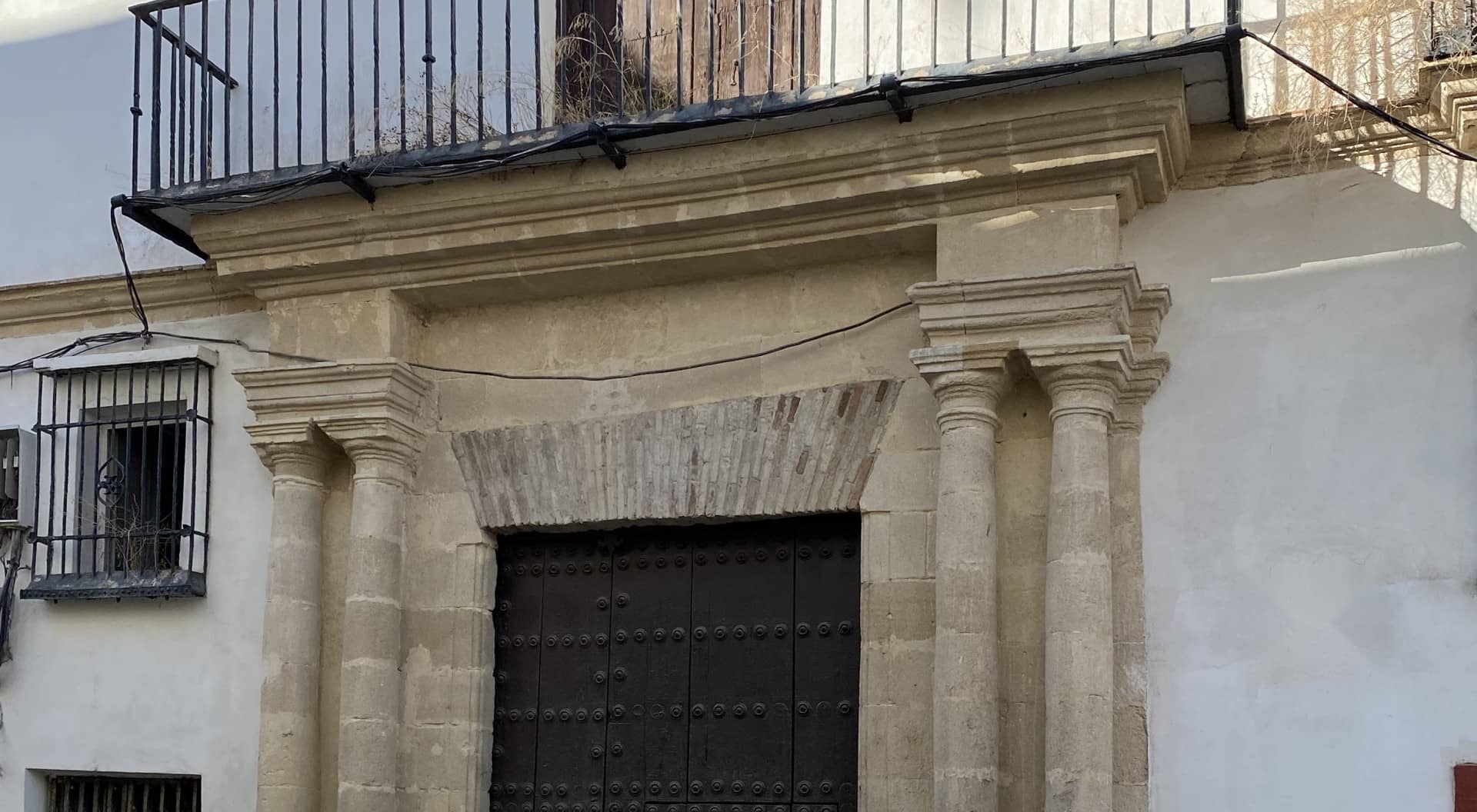 Cabecera de Edificio Puerto Muñoz Seca, El Puerto de Santa María, Cádiz