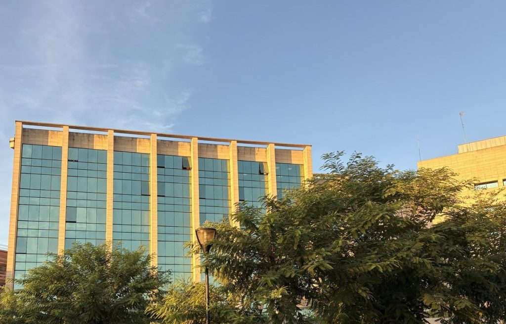 Edificio Centris, sede de Vaguada Capital en Tomares (Sevilla)